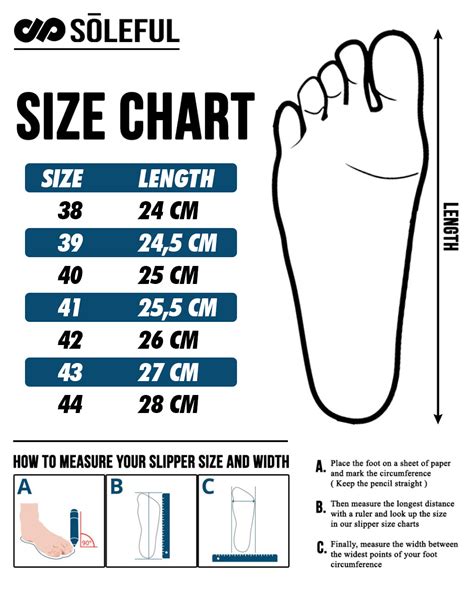 Sizing Chart Sandal – Stayhoops