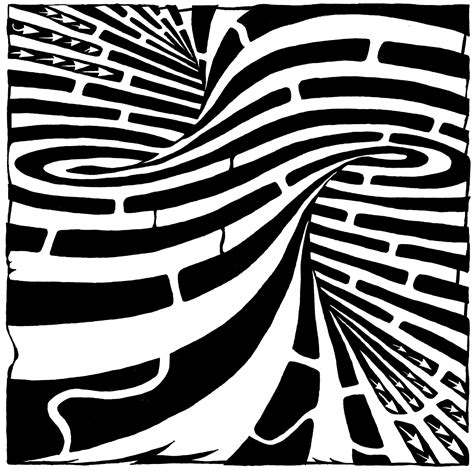 Mazes that are optical illusions and real works of art. Maze entrances ...