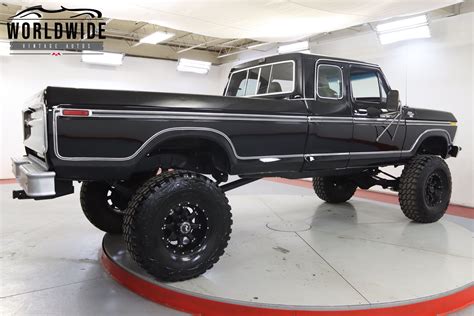 Lifted 1978 Ford F-150 SuperCab Features Massive V8 Engine, Rolls on 40 ...