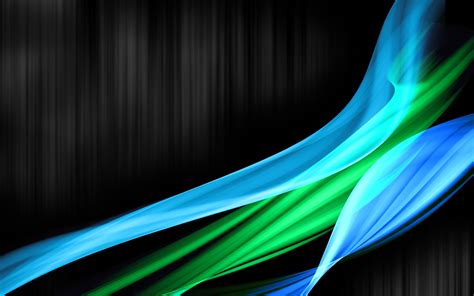 Blue green abstract curve wallpaper | 3d and abstract | Wallpaper Better