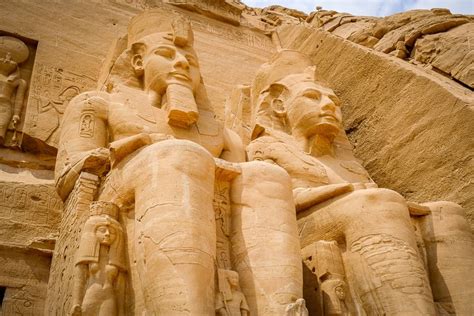 Abu Simbel Temple In Egypt - Epic Statues Of Pharaoh Ramses II