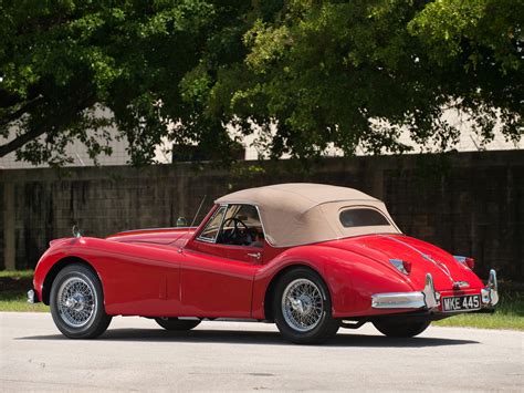 1954, Jaguar, Xk140, Drophead, Coupe, Retro Wallpapers HD / Desktop and Mobile Backgrounds