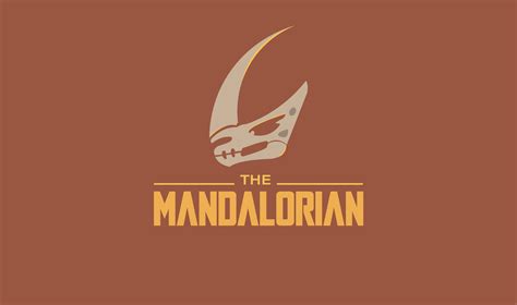 7680x4552 The Mandalorian Minimal Logo 7680x4552 Resolution Wallpaper, HD Minimalist 4K ...