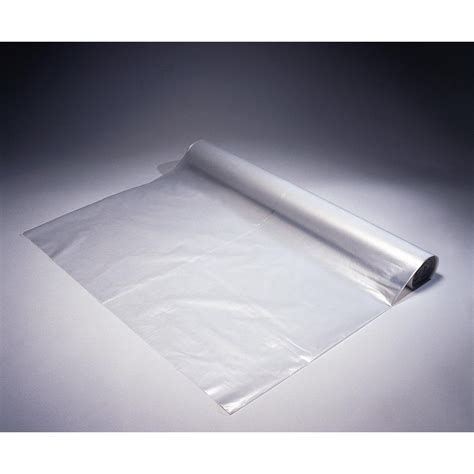 4mtr x 25mtr 100M2 TPS Clear Builders Thin Polythene Plastic Sheet Roll Dust Sheet - Painting ...