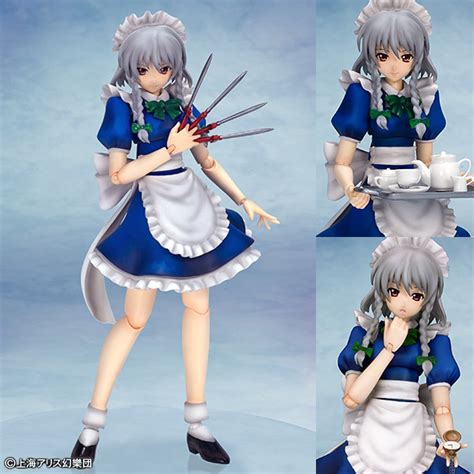 Figma Sakuya Izayoi Figure Touhou Project 076 Max Factory Japan Import ...