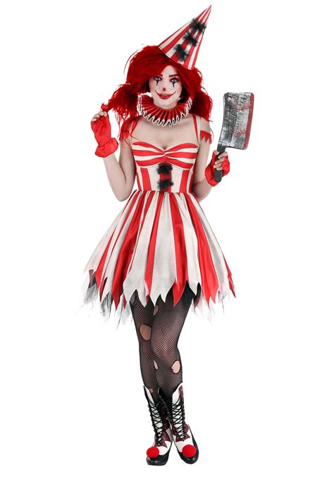 Women's Sinister Circus Clown Costume - Walmart.com