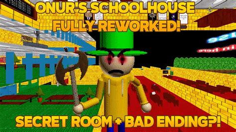 Onur's Schoolhouse Fully Reworked! [Baldi's Basics Mod] - YouTube