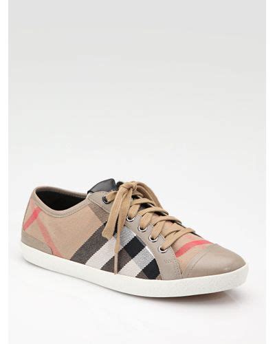 Burberry Vintage Sneakers in Dark Stone (Brown) - Lyst