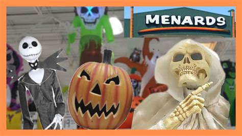 HALLOWEEN 2020 AT MENARDS | Shop With me for Halloween Decorations ...