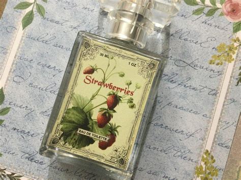 Strawberry Perfume Spray Eau De Toilette Water Toilet Fruit | Etsy