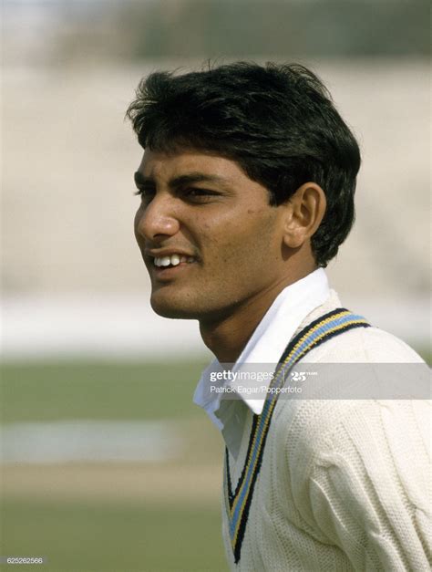 News Photo : Mohammad Azharuddin of India, circa December 1984 ...