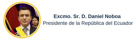 Almuerzo con Daniel Noboa, presidente de la República del Ecuador ...