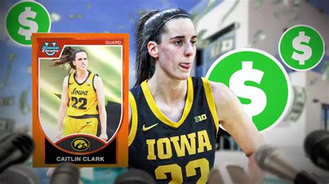 Iowa women's basketball star Caitlin Clark’s autographed sports card ...