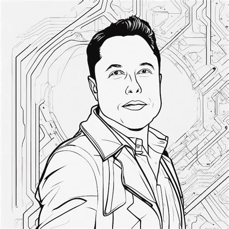 Premium AI Image | Elon Musk picture CEO of SpaceX Tesla Twitter