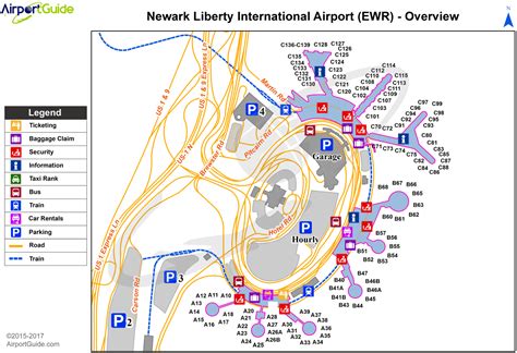 The Smartwatch 104hya: Newark C Terminal Map