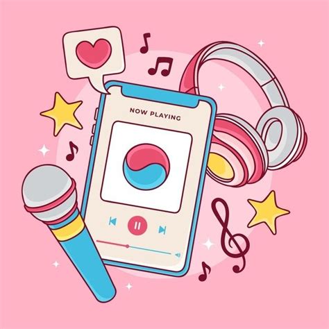 Concepto de música k-pop | Free Vector #Freepik #freevector #musica #colorido #sonido #corea ...