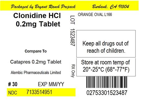 CLONIDINE HYDROCHLORIDE tablet