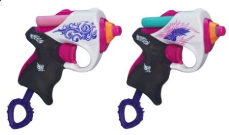 PINK Nerf Guns for GIRLS ~ Because girls like to shoot too Nerf Rebelle - A Thrifty Mom ...