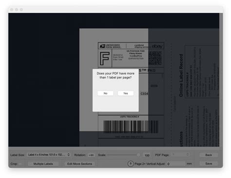 Print shipping labels directly from the ebay website to your thermal printer on Mac