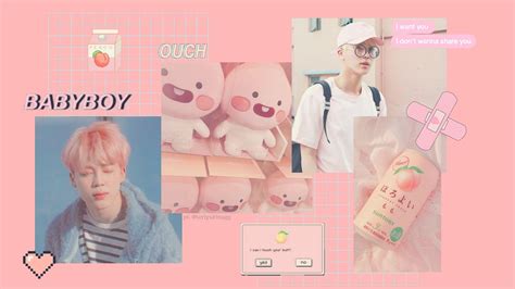 Jimin PC Aesthetic Pink Wallpapers - Top Free Jimin PC Aesthetic Pink Backgrounds - WallpaperAccess