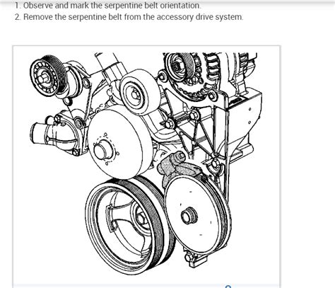 Belt Diagram: Installing the Belts on the Motor That Only Has the ...