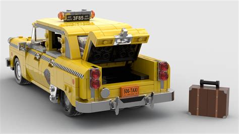 [MOC] LEGO New York Checker Taxi - Bouwsteentjes.info