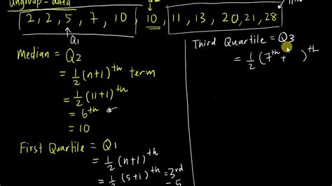 How to Find the First Quartile - KristianfvPace