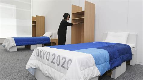 Tokyo 2020 Olympic athletes will be sleeping on cardboard beds