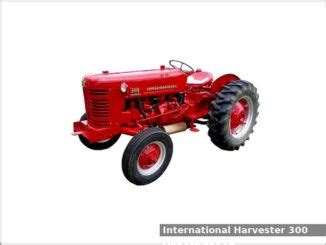 International Harvester 300 utility tractor: review and specs - Tractor Specs