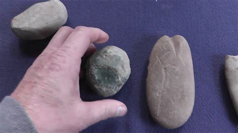 A Look at 2 Different Ancient Flintknapping Tools! The Hammerstone and the Abrading Stone! - YouTube