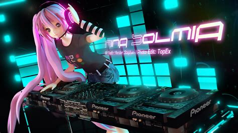 DJ Nina Solmia~ Wallpaper by topex-psy on DeviantArt