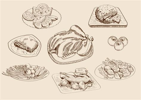 Roast Beef Dinner Clip Art