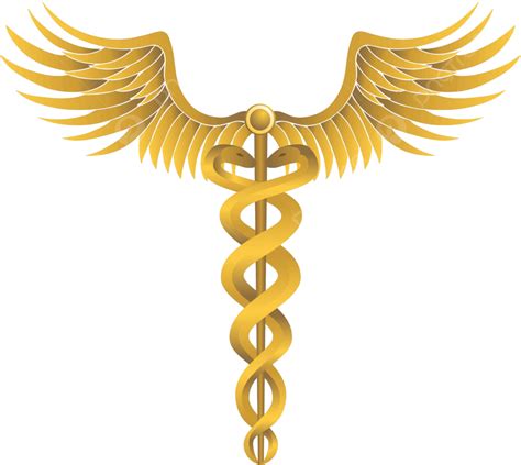 Caduceus Medical Symbol Symbol Staff Snake Vector, Symbol, Staff, Snake PNG and Vector with ...