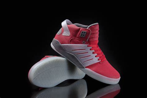 SUPRA Skytop III - Red Canvas & Blue Suede Colorways | Sole Collector