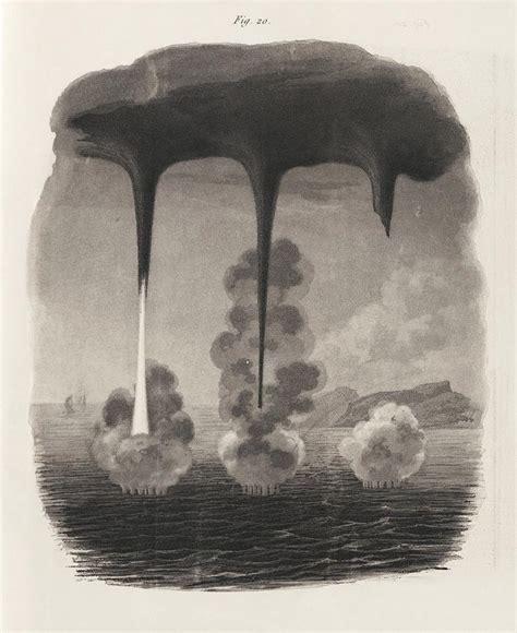 Waterspout formation, 19th century Photograph by Science Photo Library