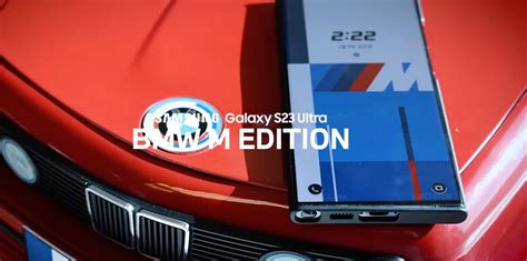 Samsung Galaxy S23 Ultra BMW M Edition is here, but you can't have it