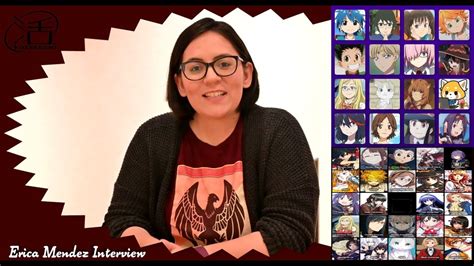 Katsucon 2020 - Erica Mendez Interview - YouTube