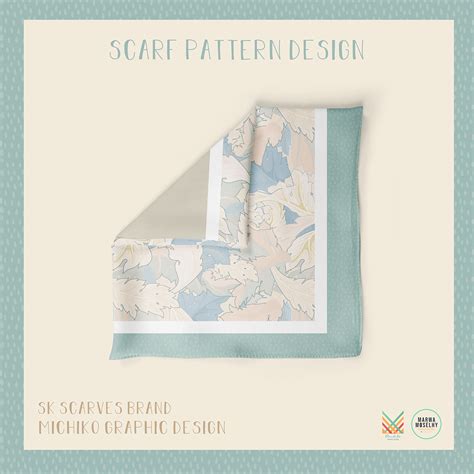 Scarves Design With SK Scarves Brand on Behance