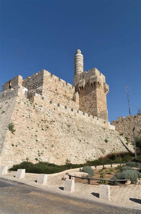 Western Wall of the Old City of Jerusalem Stock Photo - Image of fort ...