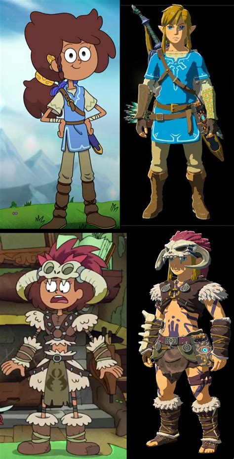 Anne really do be rocking those Zelda outfits : r/amphibia