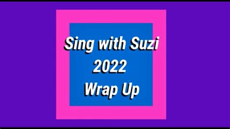 SING WITH SUZI 2022: A YEAR OF JOYFUL PROGRAMMING FOR KIDS BY SUZI ...