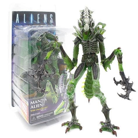 Aliexpress.com : Buy 7" Predator Series Aliens Mantis Alien With Chest ...