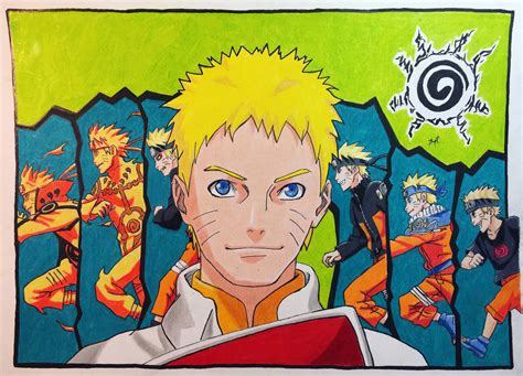 Evolution of Naruto Uzumaki by artxnoa on DeviantArt