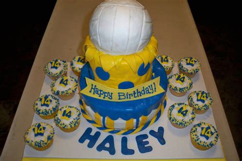 Julie Daly Cakes: Volleyball Cake