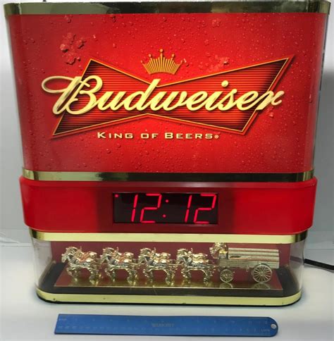 Budweiser Lighted Digital Clock