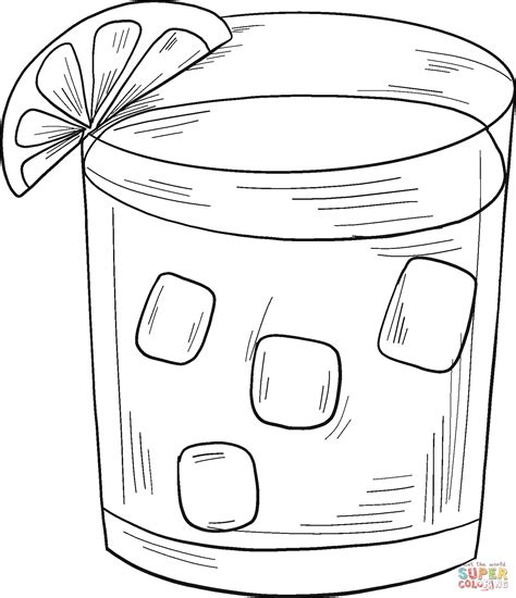 Margarita Coloring Page