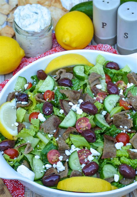 Easy Gyro Salad - 4 Sons 'R' Us