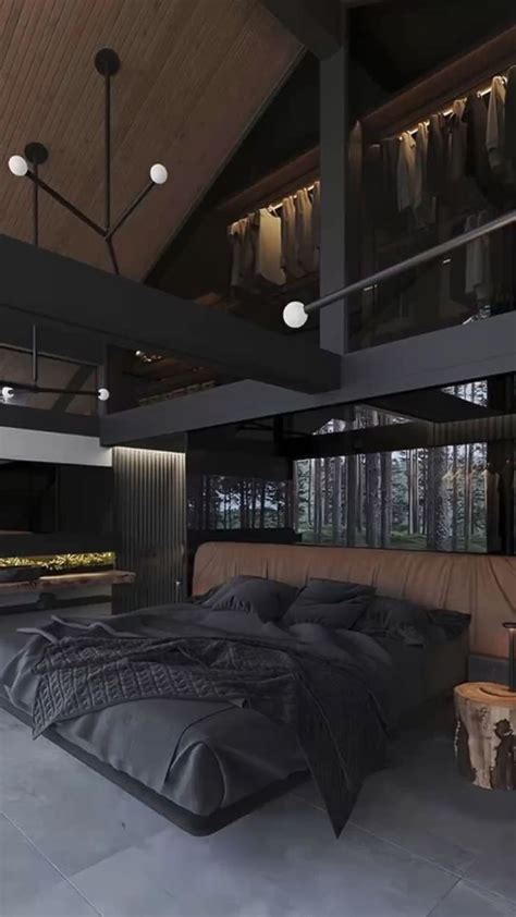 Black interior | Dark interior | black modern interior | modern ...