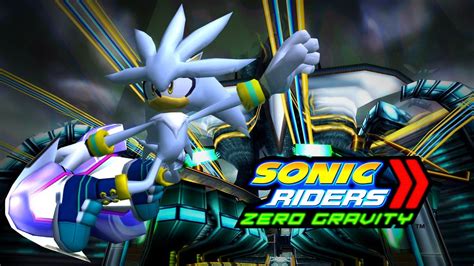 Silver The Hedgehog Sonic Riders Zero Gravity