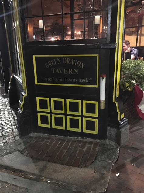 A Visit to the Infamous Green Dragon Tavern in Boston – Michael Carver — Historical Interpreter ...